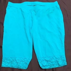 Blue shorts